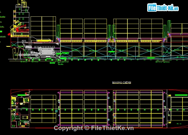 cad tầu,tầu container,container564teu